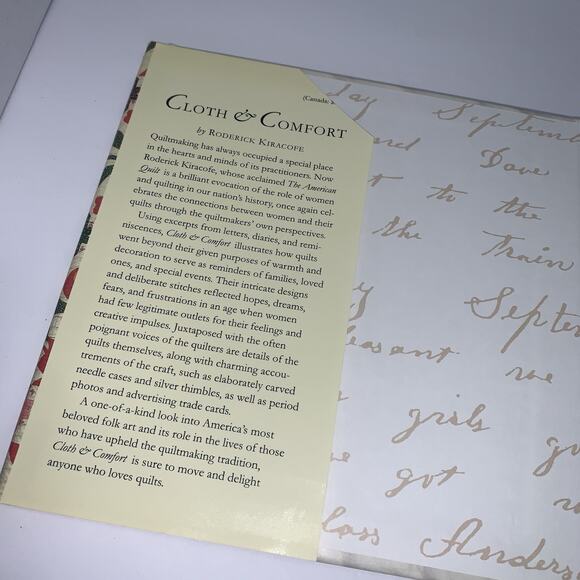 Cloth and Comfort : Pieces of Women's Live from Their Quilts and Diaries - Picture 6 of 7